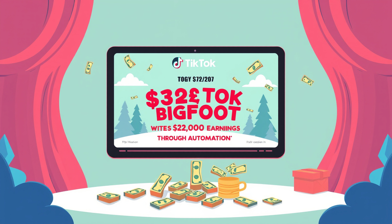 Découvrez comment le créneau des vlogs ‘Yeti & Bigfoot’ génère 32 000 $ par mois grâce à l’automatisation sur TikTok!