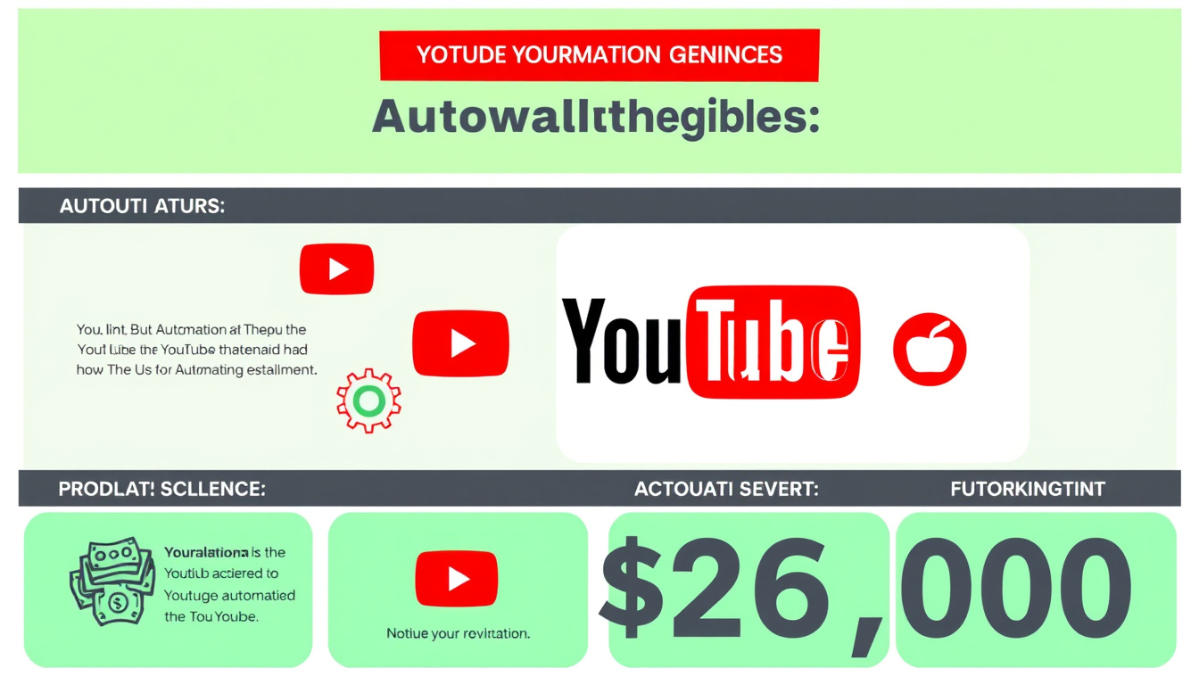 Découvrez le Niche d’Automatisation YouTube Qui Génère 28 000 $ par Mois : Secrets de Réussite !